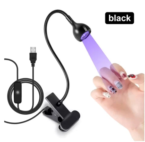 Flexible Clip-On UV Nail Lamp