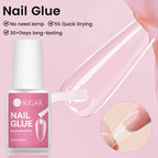 Press On Nail Brush On Nail Glue