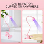 Flexible Clip-On UV Nail Lamp