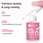 Press On Nail Brush On Nail Glue