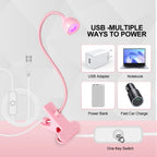 Flexible Clip-On UV Nail Lamp